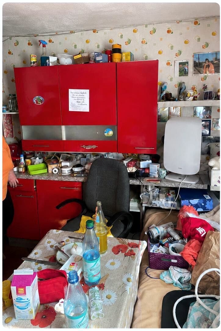 Vollständige Haushaltsauflösung — Wohnung vor der Räumung durch die Umzugshelden Hessen
